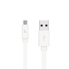 Кабель Micro-USB to USB Hoco X5 1 метр білий White фото