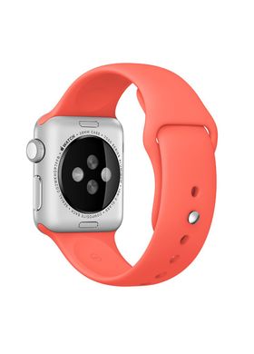 Ремешок Sport Band для Apple Watch 38/40mm силиконовый красный спортивный ARM Series 5 4 3 2 1 red фото