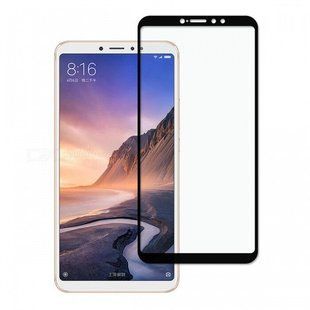 Защитное стекло с полной проклейкой для Xiaomi Mi Max 3 Black фото