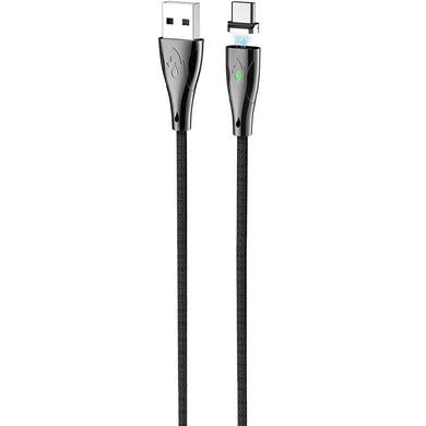 USB Cable Hoco U75 Blaze Magnetic Type-C Black 1.2m фото