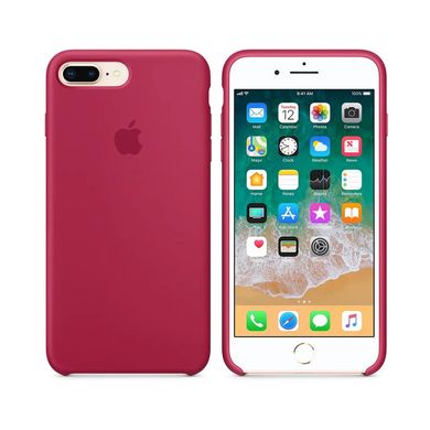 Чохол силіконовий soft-touch ARM Silicone case для iPhone 7 Plus / 8 Plus червоний Hibiscus фото