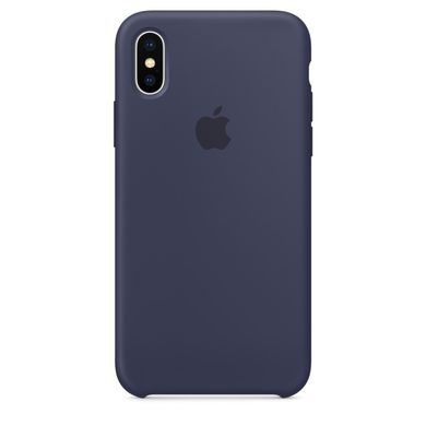 Чехол ARM Silicone Case iPhone Xs/X midnight blue фото