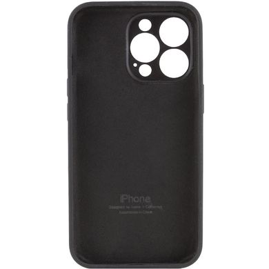 Чохол Silicone Case Full Camera Protective AA для Apple iPhone 13 Pro Max Black фото