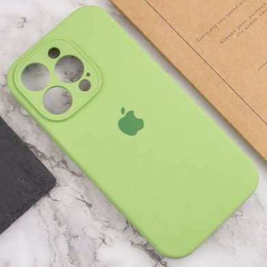 Чохол Silicone Case Full Camera Protective AA для Apple iPhone 14 Pro Mint фото