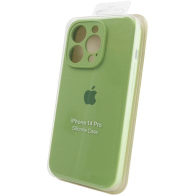 Чохол Silicone Case Full Camera Protective AA для Apple iPhone 14 Pro Mint фото