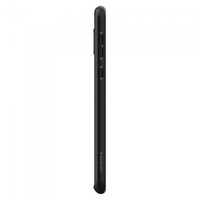Чехол противоударный Spigen Original Ultra Hybrid для Samsung Galaxy S10e черный ТПУ+стекло Matte Black фото