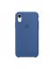 Чехол Apple Silicone case for iPhone XR Delft Blue фото