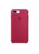 Чехол силиконовый soft-touch ARM Silicone case для iPhone 7 Plus/8 Plus красный Hibiscus
