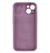 Чехол Silicone Case Full Camera Protective (AA) для Apple iPhone 13 (Лиловый / Lilac Pride)