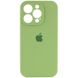 Чохол Silicone Case Full Camera Protective AA для Apple iPhone 14 Pro Mint