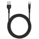 Кабель Usams US-SJ337 U29 Aluminum Alloy Magnetic Type-C Cable (2m) Black