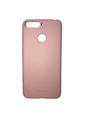 Чехол силиконовый Hana Molan Cano плотный для Huawei Y6/Y6 Prime 2018 розовый Pink фото