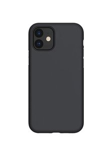 Чохол силіконовий ARM щільний матовий для iPhone 11 чорний Black фото