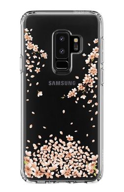 Чехол силиконовый Spigen Original Liquid Crystal Blossom для Samsung Galaxy S9 Plus прозрачный Crystal Clear фото