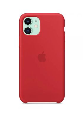 Чохол силіконовий soft-touch Apple Silicone Case для iPhone 11 червоний product Red фото