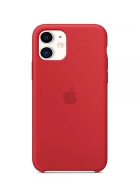Чохол силіконовий soft-touch Apple Silicone Case для iPhone 11 червоний product Red фото
