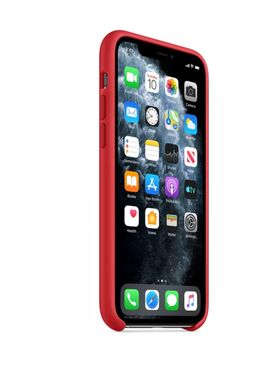 Чохол Apple Silicone case для iPhone 11 (Product) червоний фото