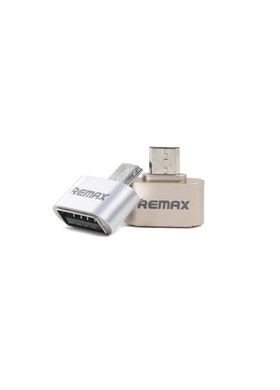 Перехідник Micro-USB to OTG Remax Gold RA-OTG фото