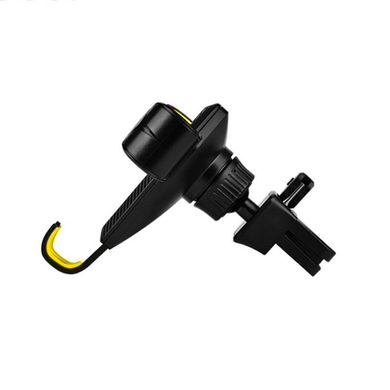 Холдер Hoco CA22 Black/Yellow (Крепление вентеляционная решетка) фото
