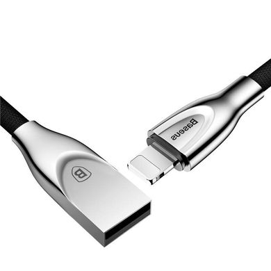 Кабель Lightning to USB Baseus (CALXN-01) 1 метр черный Black фото