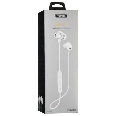 Навушники бездротові вакуумні Remax (OR) RB-S7 Bluetooth з мікрофоном білі White фото
