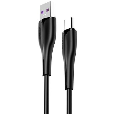 USB Cable Usams US-SJ376 Fast Charging U38 Type-C Black 1m фото