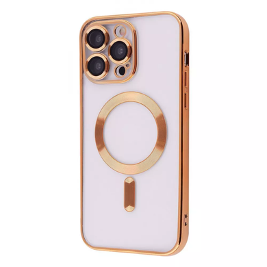 Чохол Metal Matte Case with MagSafe для iPhone 14 Pro Gold фото