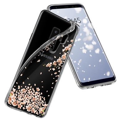 Чохол силіконовий Spigen Original Liquid Crystal Blossom для Samsung Galaxy S9 Plus прозорий Crystal Clear фото
