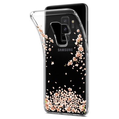 Чохол силіконовий Spigen Original Liquid Crystal Blossom для Samsung Galaxy S9 Plus прозорий Crystal Clear фото