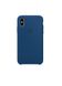 Чохол силіконовий soft-touch Apple Silicone case для iPhone X / Xs синій Blue Horizon фото