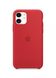 Чехол силиконовый soft-touch Apple Silicone Case для iPhone 11 красный product Red
