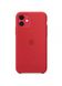 Чехол силиконовый soft-touch Apple Silicone Case для iPhone 11 красный product Red
