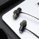 Навушники бездротові вакуумні Awei X680BL Sport Bluetooth з мікрофоном чорні Black