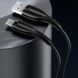 USB Cable Usams US-SJ376 Fast Charging U38 Type-C Black 1m