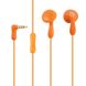 Навушники вкладиші Remax (OR) RM-301 3.5 Jack з мікрофоном помаранчеві Orange