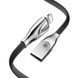USB Cable Baseus Zinc Fabric Cloth Weaving Lightning (CALXN-01) Black 1m