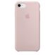 Чехол силиконовый soft-touch ARM Silicone Case для iPhone 7/8/SE (2020) розовый Pink Sand