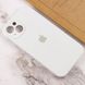 Чохол Silicone Case Full Camera Protective (AA) для Apple iPhone 13 (Білий / White)