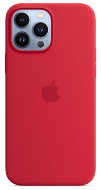 Чохол Silicone Case with Magsafe для iPhone 13 Pro Red AAA фото