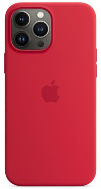 Чохол Silicone Case with Magsafe для iPhone 13 Pro Red AAA фото