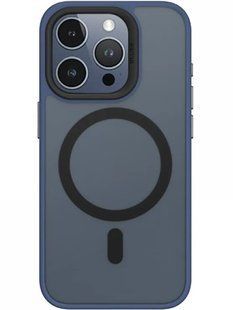 Чехол Blueo Frosted Anti-Drop Case with MagSafe для iPhone 15 Pro Max Black фото