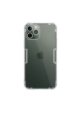 Чехол силиконовый Nillkin Nature TPU Case для iPhone 12/12 Pro прозрачный Clear фото