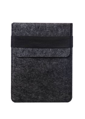 Повстяний чохол-конверт для iPad 9.7 вертикальний чорний Black фото