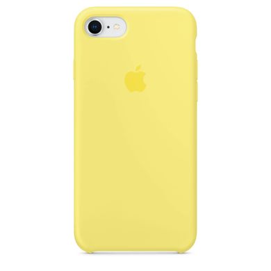 Чохол силіконовий soft-touch ARM Silicone Case для iPhone 7/8 / SE (2020) жовтий Lemonade фото
