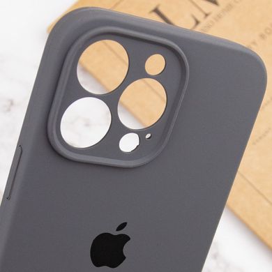 Чохол Silicone Case Full Camera Protective AA для Apple iPhone 13 Pro Max Dark Gray фото