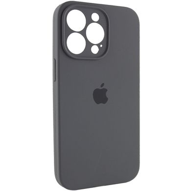 Чохол Silicone Case Full Camera Protective AA для Apple iPhone 13 Pro Max Dark Gray фото