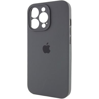 Чохол Silicone Case Full Camera Protective AA для Apple iPhone 13 Pro Max Dark Gray фото