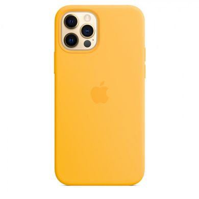 Чохол Silicone Case with Magsafe для Apple iPhone 12 Pro Max White AAA фото