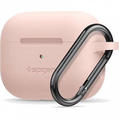 Чехол силиконовый Spigen Original Silicone Fit для Airpods Pro розовый Pink фото