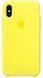 Чехол Silicone Case A для Apple iPhone Xs Max Canary Yellow